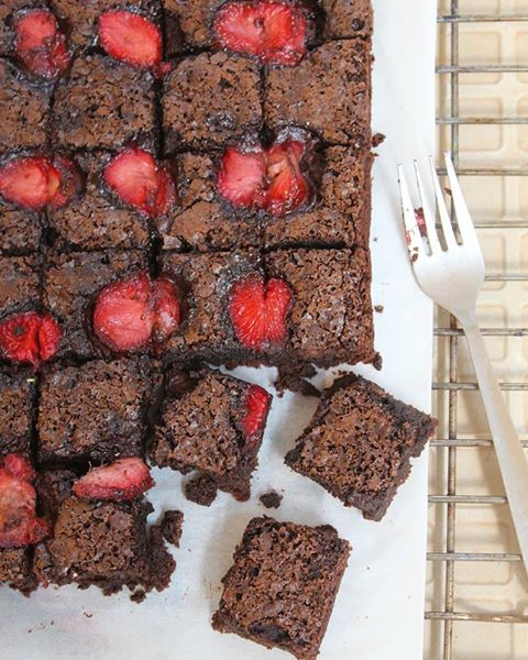 Red Wine Brownies