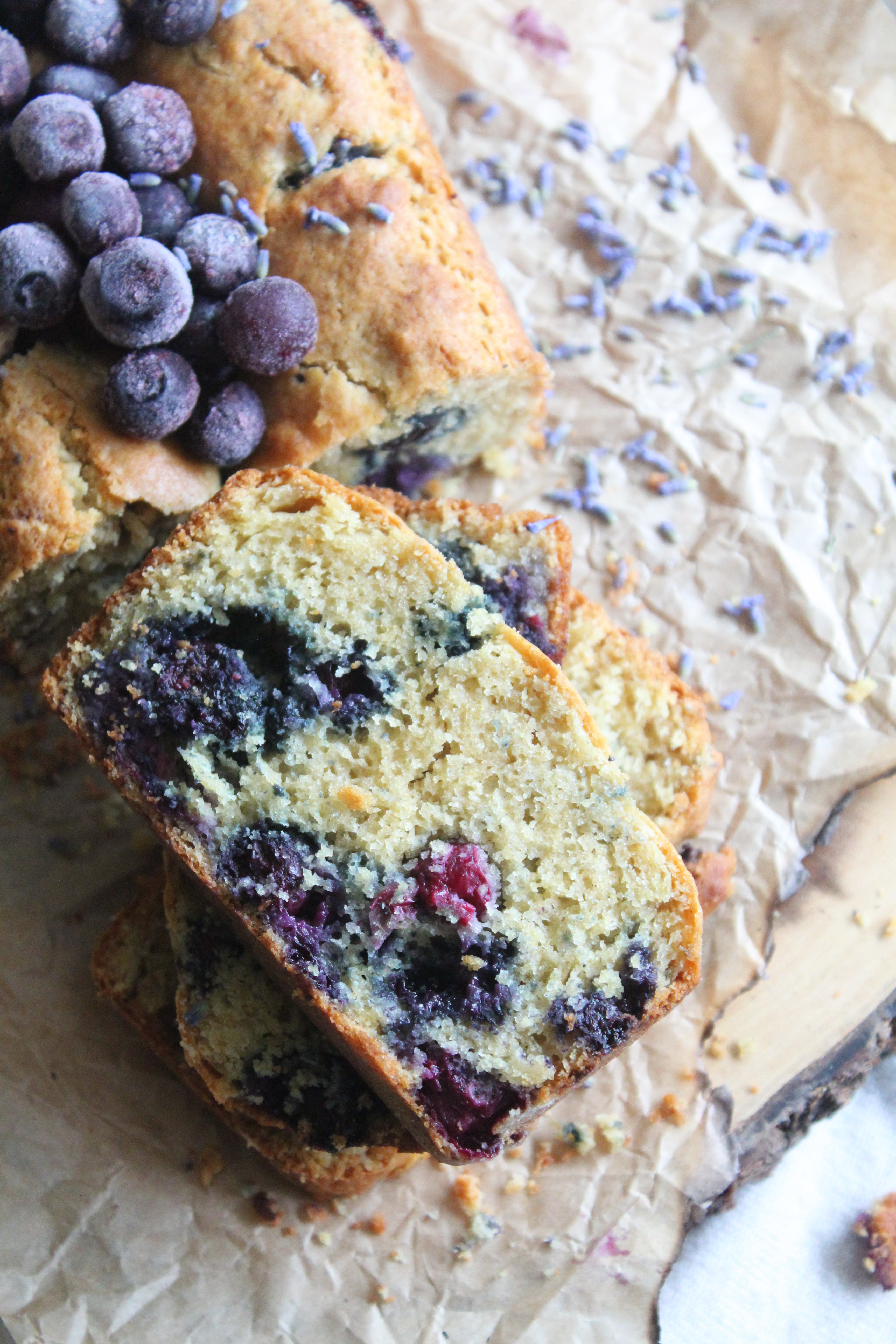 Lavender & Blueberry Cake