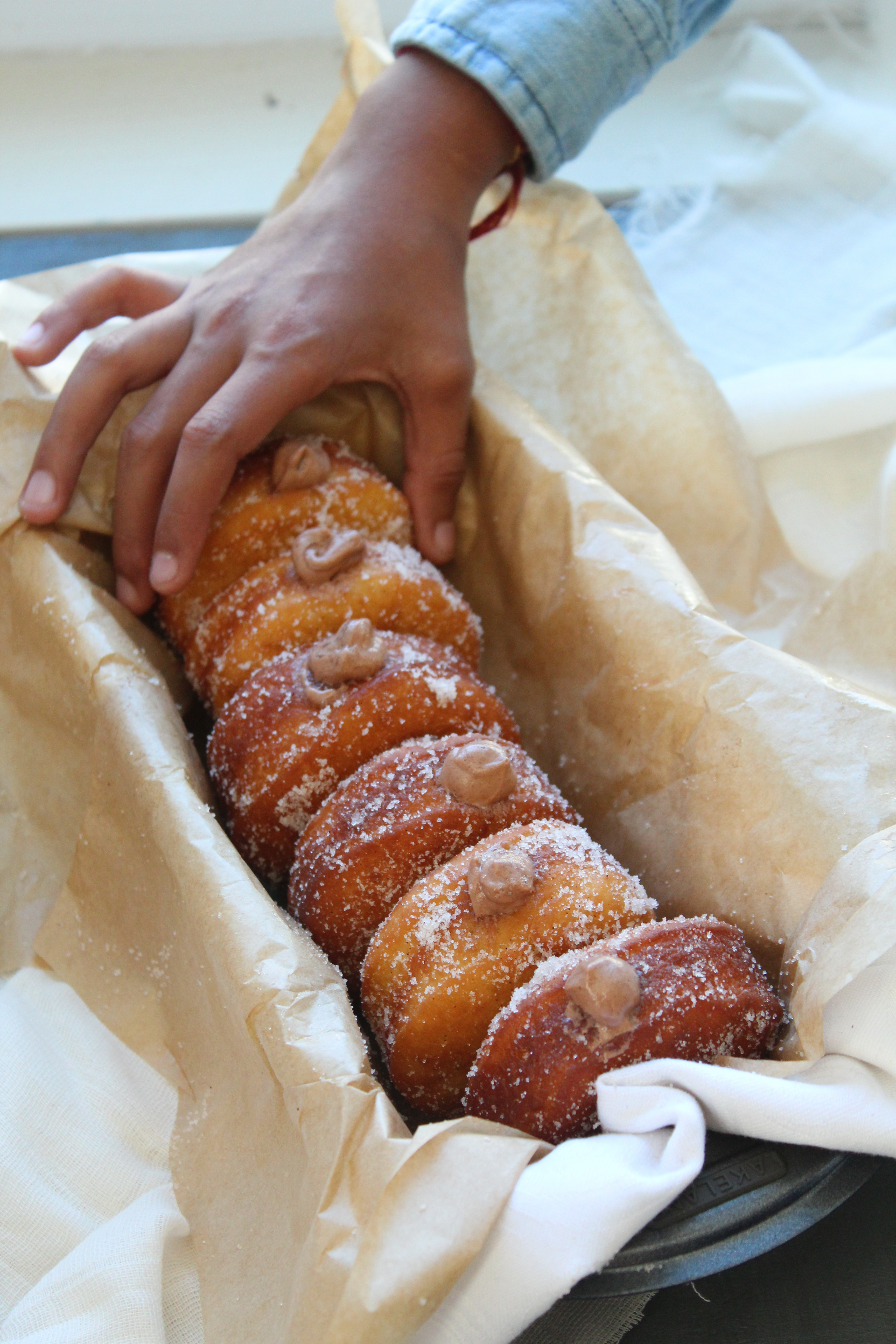 Nutella Mousse Doughnuts