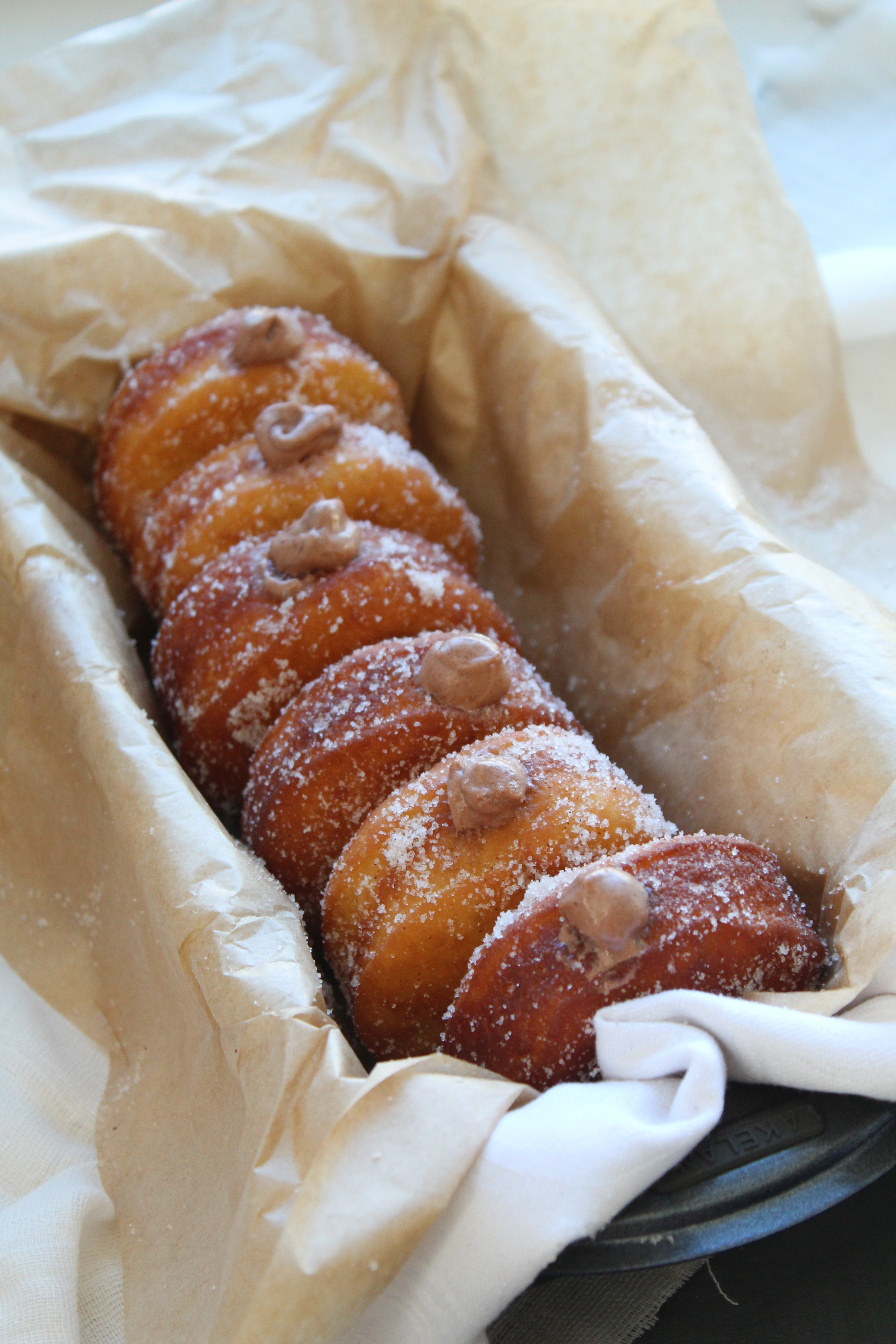 Nutella Mousse Doughnuts