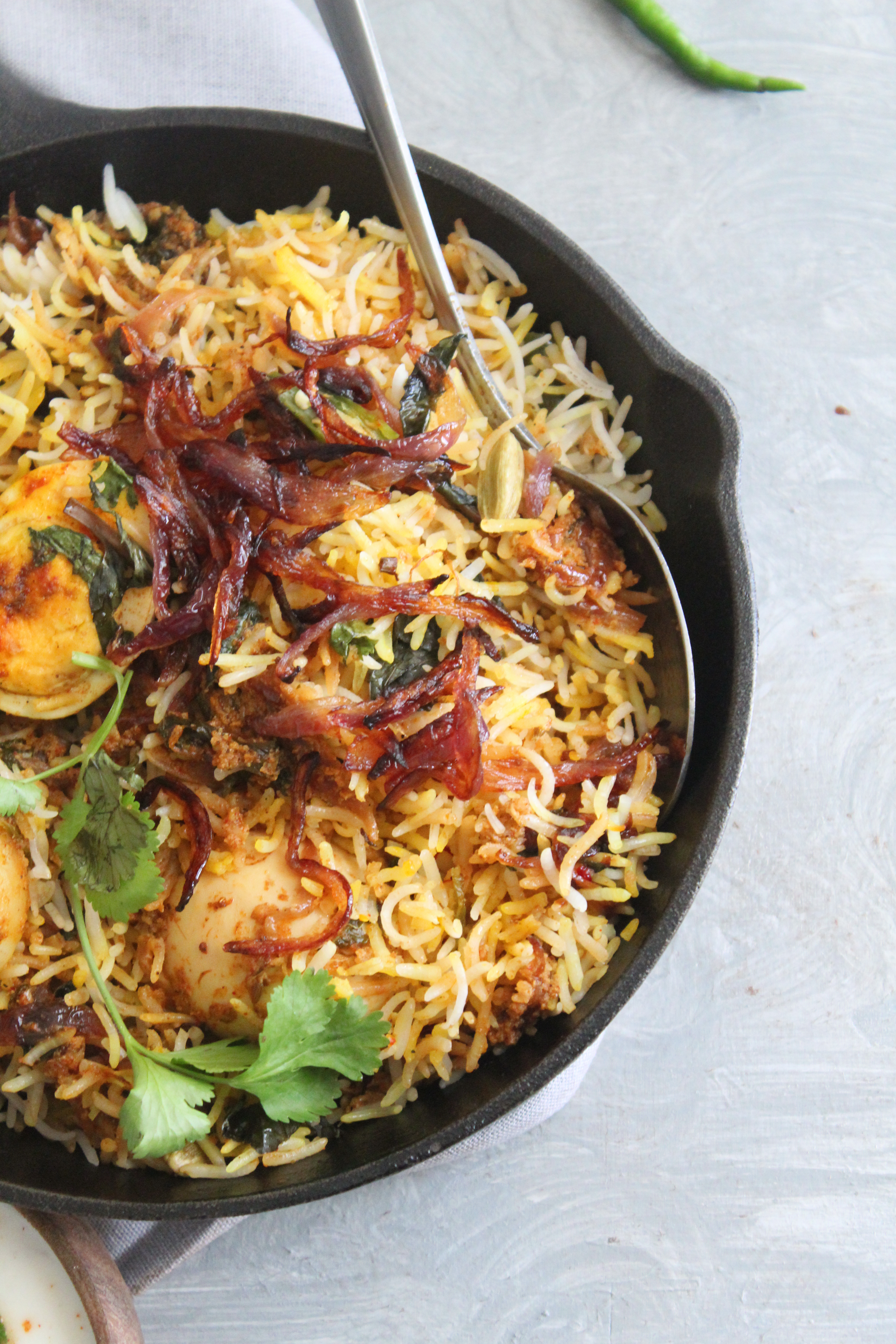 Egg Dum Biryani